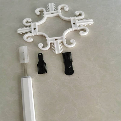 7*16 aluminum profile with flower cross connector and end  for double glazing installer