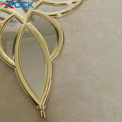 8*18k golden pink decorative window bars flower for double glazed glass