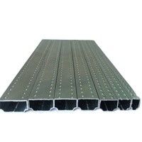 4MM-40MM high frequency welding aluminum spacer bar for dou igu wondows manufacturing