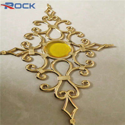 707 Des motifs ronds de fleurs de bar géorgienne pour portes en verre fenêtres en PVC