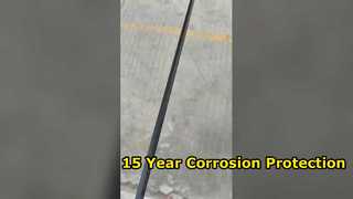 Barre d'espacement noire anodisée